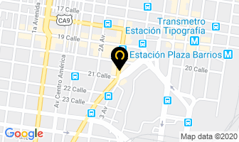 Mapa de E. Corp S.a. en Ciudad de Guatemala