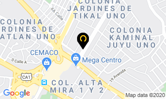 Mapa de Ecassa en Ciudad de Guatemala