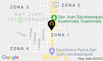 Mapa de Ecosaba en San Juan Sacatepéquez