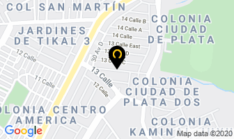 Mapa de Ecosistemas E Insumos en Ciudad de Guatemala