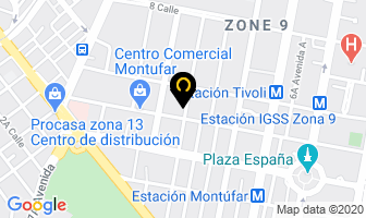 Mapa de Ecssa en Ciudad de Guatemala