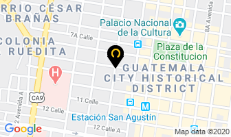 Mapa de Ediciones Krreras en Ciudad de Guatemala