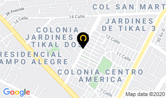 Mapa de Ediciones San Pablo en Ciudad de Guatemala