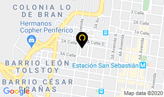 Mapa de El Centro Del Uniforme en Ciudad de Guatemala