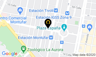 Mapa de El Lobo en Antigua Guatemala