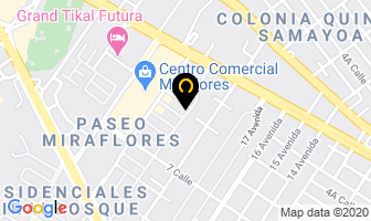 Mapa de El Rincon Del Bebe en Ciudad de Guatemala
