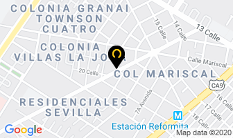 Mapa de Electro Shop en Ciudad de Guatemala
