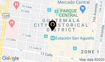 Mapa de Electrocentro en Ciudad de Guatemala