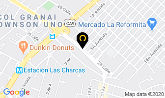 Mapa de Electrofinish, S.a. en Ciudad de Guatemala