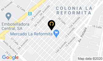 Mapa de Electromecanica Cordero en Ciudad de Guatemala