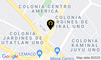 Mapa de Electromecanica Isidro Vasquez en Ciudad de Guatemala