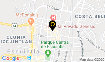 Mapa de Electronica Fortuna en Escuintla