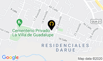 Mapa de Elementos Esgrima en Antigua Guatemala