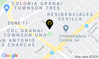 Mapa de Embotelladora Central S.a. en Ciudad de Guatemala