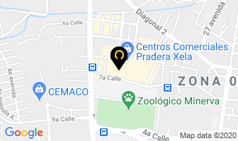 Mapa de Emporium en Quezaltenango