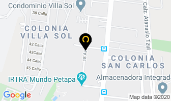 Mapa de Envaflex en Ciudad de Guatemala