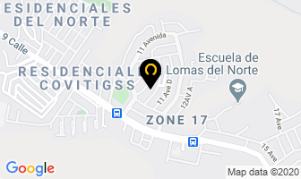Mapa de Escuela De Natacion en Ciudad de Guatemala