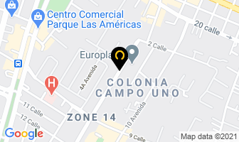 Mapa de Esika Cosmetic, S.a. en Ciudad de Guatemala