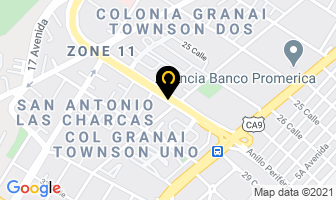 Mapa de Estetica Y Spa Dali en Ciudad de Guatemala
