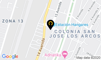 Mapa de Estudio Toscana en Ciudad de Guatemala