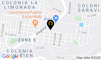 Mapa de Eurollantas en Ciudad de Guatemala