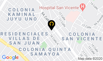 Mapa de Ex TÉcnicos Sears en Ciudad de Guatemala