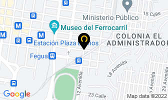 Mapa de Exhibiciones Roca, S.a. en Ciudad de Guatemala