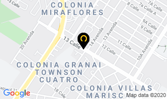 Mapa de Extra Clean en Ciudad de Guatemala