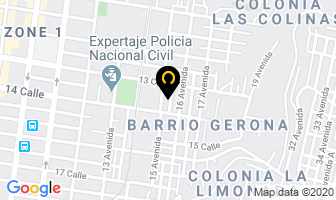 Mapa de Fabrica Internacional De Marimbas en Ciudad de Guatemala