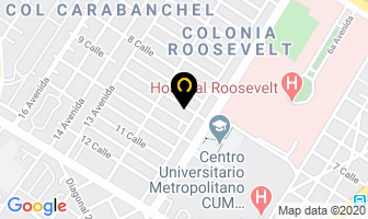 Mapa de FÁbrica Y Distribuidora Cony en Ciudad de Guatemala