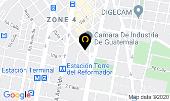Mapa de Faceta Central Asesoria Empresarial en Ciudad de Guatemala