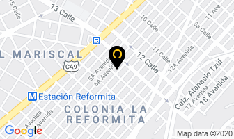 Mapa de Facinca en Ciudad de Guatemala