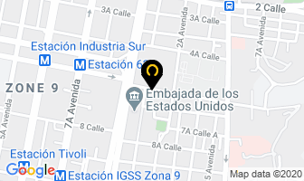 Mapa de Fancy Nails en Ciudad de Guatemala