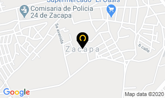 Mapa de Farmacias Mayorga en Zacapa