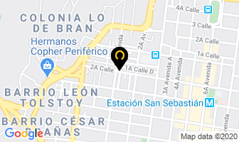 Mapa de Felfic English School en Ciudad de Guatemala