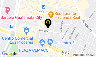 Mapa de Fhl Consulting en Guatemala