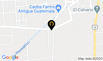 Mapa de Finca San Ignacio en Antigua Guatemala