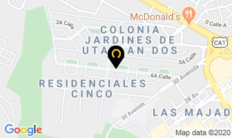 Mapa de Flacos Bean Bags en Guatemala