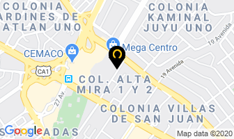 Mapa de Fluidosa en Ciudad de Guatemala