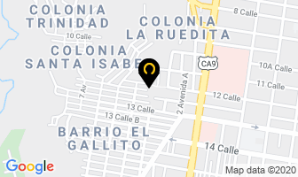 Mapa de Fraga en Ciudad de Guatemala