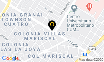 Mapa de Freidell en Ciudad de Guatemala