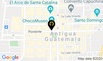 Mapa de Frutilandia en Antigua Guatemala