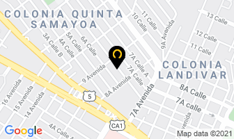 Mapa de Fuentes Mayra en Ciudad de Guatemala