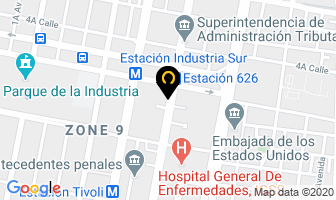 Mapa de Fundacion De Amor en Ciudad de Guatemala