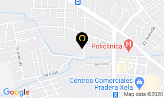 Mapa de Fundespe en Quetzaltenango