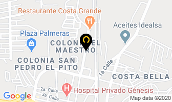 Mapa de Funerales Y Capillas San JosÉ en Escuintla