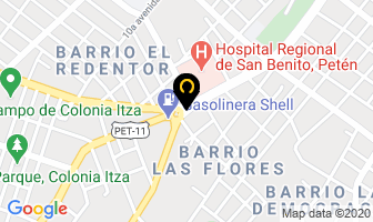 Mapa de Funeraria Castro en San Benito