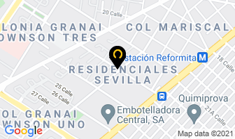 Mapa de Gamsa en Ciudad de Guatemala
