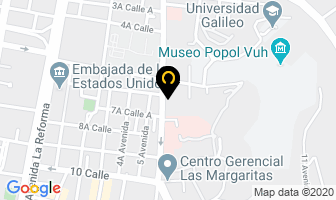 Mapa de Gimnasio Buquel en Ciudad de Guatemala
