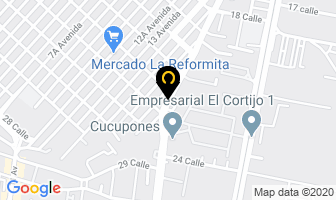 Mapa de Gl Electricos en Ciudad de Guatemala